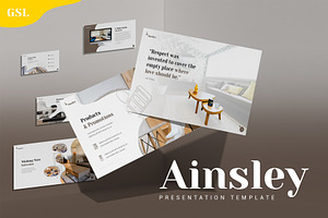 Ainsley - Furniture Google Slides