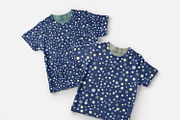 Deep blue polka dots pattern, a Decorative Illustration by DigitalArsiart (Thumbnail 6 of 6)