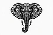 Elephant Silhouette with Ornamental, an Illustration by Amazin_art (Thumbnail 12 of 16)