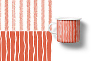 Organic Stripes Patterns, a Pattern Graphic by Webvilla Studio (Thumbnail 2 of 5)