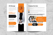 Annual Report Brochure Template, a Brochure Template by White Graphic (Thumbnail 3 of 11)