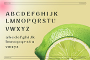 Noyagi - Vintage Japanese Pop Font, a Sans Serif Font by Drizy (Thumbnail 4 of 10)