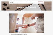 K&M - Wedding Website PSD Design, a Websites & App Template by ColorByt (Thumbnail 3 of 4)