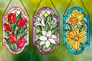 Stained Glass Texture Brushes, a Brush Add-On by The Creative Bix (Thumbnail 2 of 12)