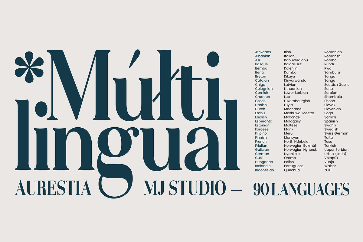 Aurestia - 92 Font, a Serif Font by MjStudio31 (Photo 7 of 14)