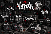 Hand-Drawn / Graffiti /Brush Display, a Script Font by Wow Magic (Thumbnail 2 of 6)