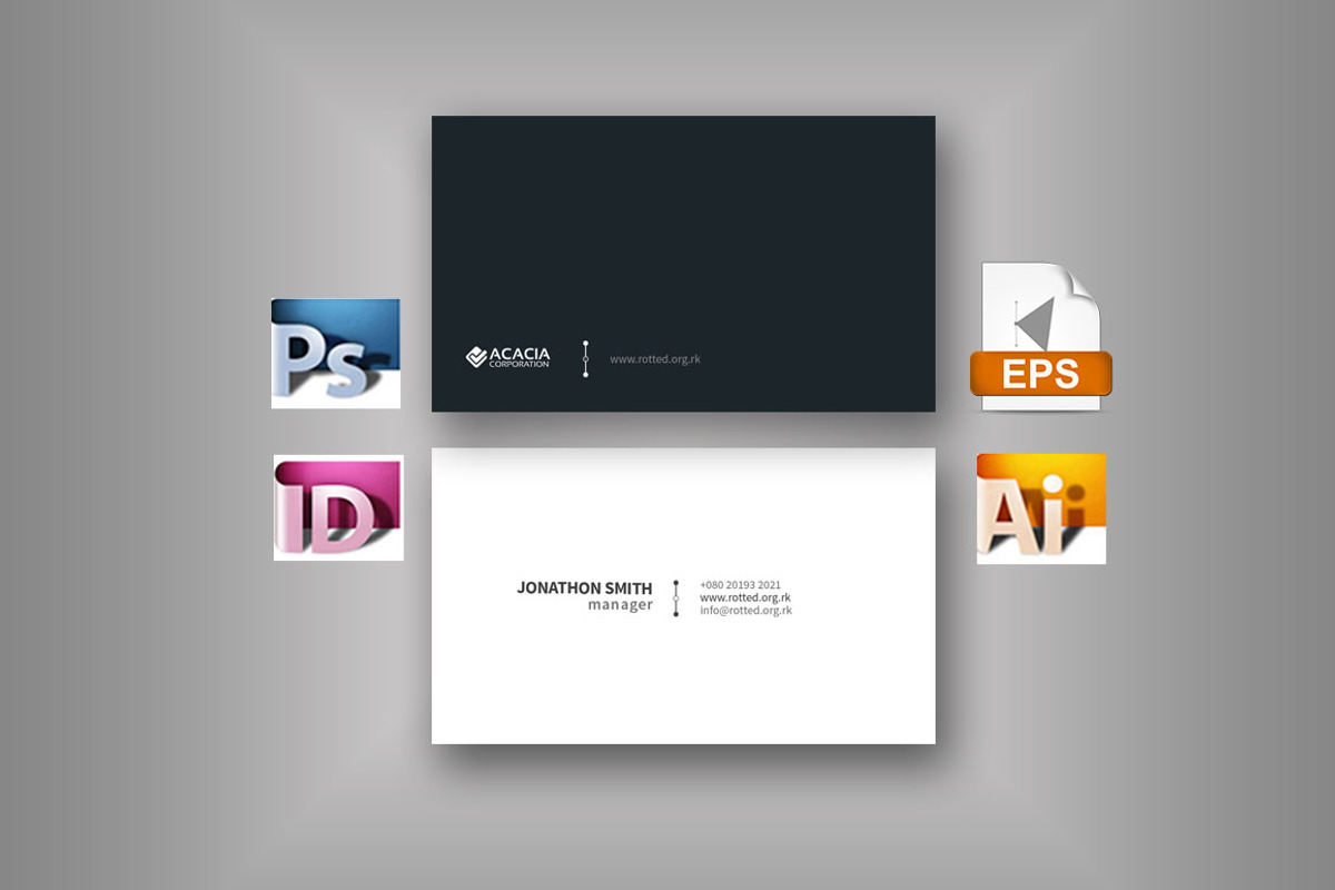 Abde Business Card, a Business Card Template by DesignGhar (Photo 1 of 3)