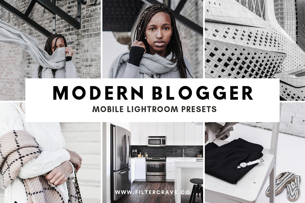 Modern Blogger Lightroom Presets IG, an Action Add-On by Filtercrave (Photo 1 of 8)