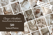 50 Aesthetic Beige Photos, a Beauty & Fashion Photo by Studio DigiCraft (Thumbnail 1 of 5)