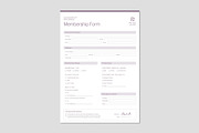 Member Registration Form Template, a Stationery Template by BrandPacks (Thumbnail 6 of 6)