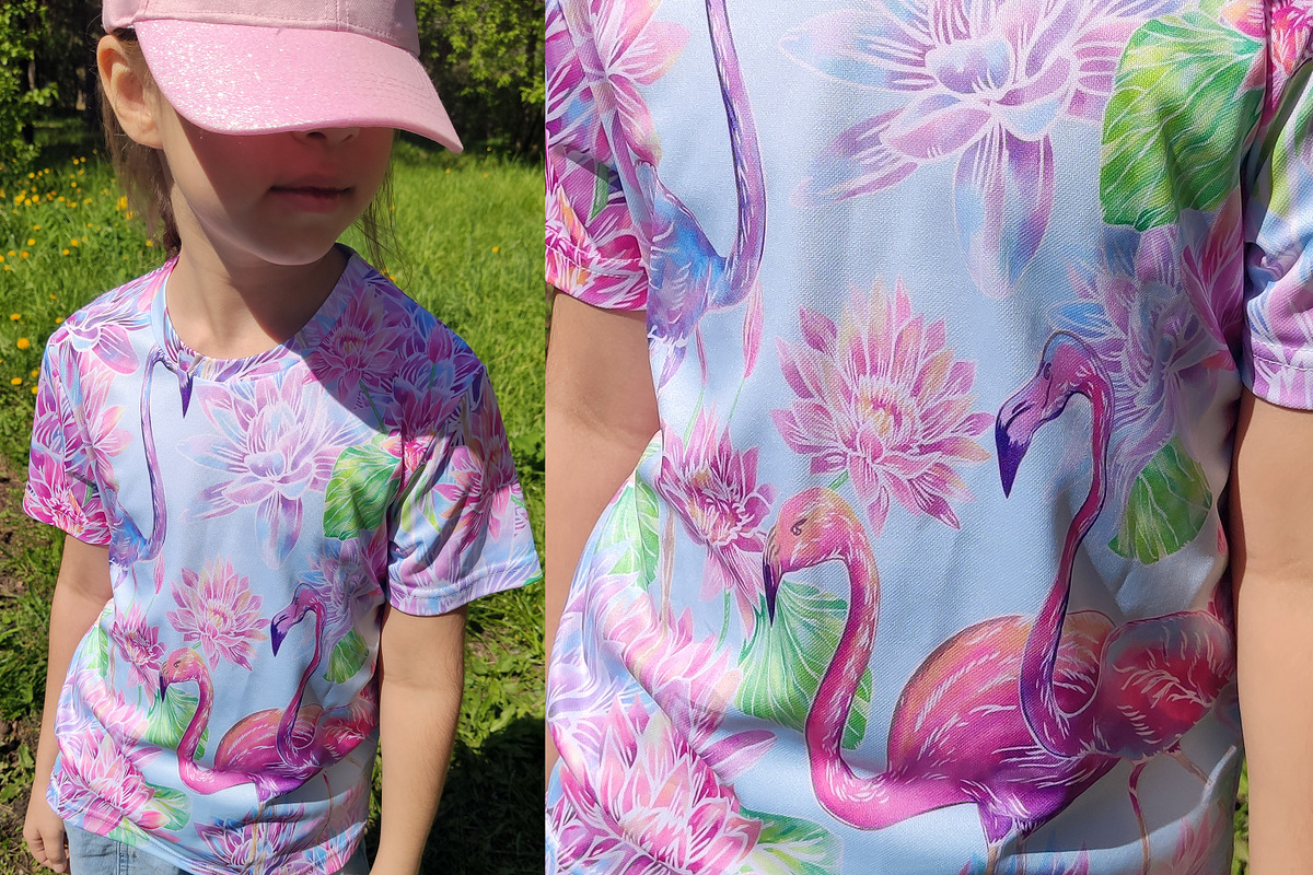 Flamingo Seamless pattern, a Pattern Graphic by Alena Lazareva (Photo 7 of 10)