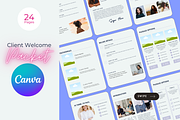 Client Welcome Packet Canva Template, a Branding & Logo Template by Iampaulrose (Thumbnail 1 of 3)