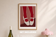 Blush Olive Room Frames Mockups, a Household Mockup by Muse Mockups (Thumbnail 14 of 19)