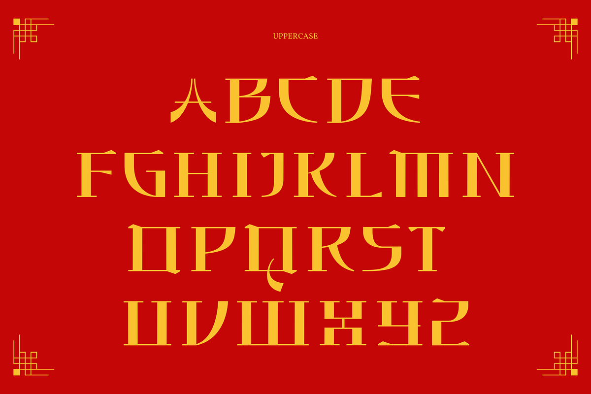 Chao Qifeng – Modern East Asian Font, a Serif Font by Elmous (Photo 8 of 10)