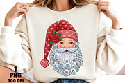 Whimsical Valentine Santa PNG, an Illustration by Daily.Designs (Thumbnail 4 of 5)