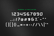 Zerx - Futuristic Display Typeface, a Sans Serif Font by Maenjari Std (Thumbnail 5 of 10)