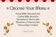 ALMOND MILK - Cute Display Font, a Sans Serif Font by Artflorara (Thumbnail 3 of 15)