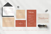 Minimal Wedding Invitation Suite, an Invitation Template by Azka Creative (Thumbnail 8 of 8)