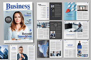 Business Magazine, a Magazine Template by BrandPacks (Thumbnail 1 of 6)