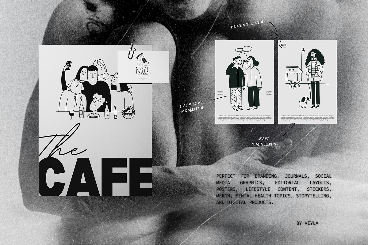 People Series BUNDLE: All 5 in 1, a Person Illustration by Veyla (Photo 12 of 52)