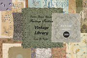 VINTAGE LIBRARY Textile, Lace, Paper, an Object Graphic by Lana Elanor (Thumbnail 6 of 14)