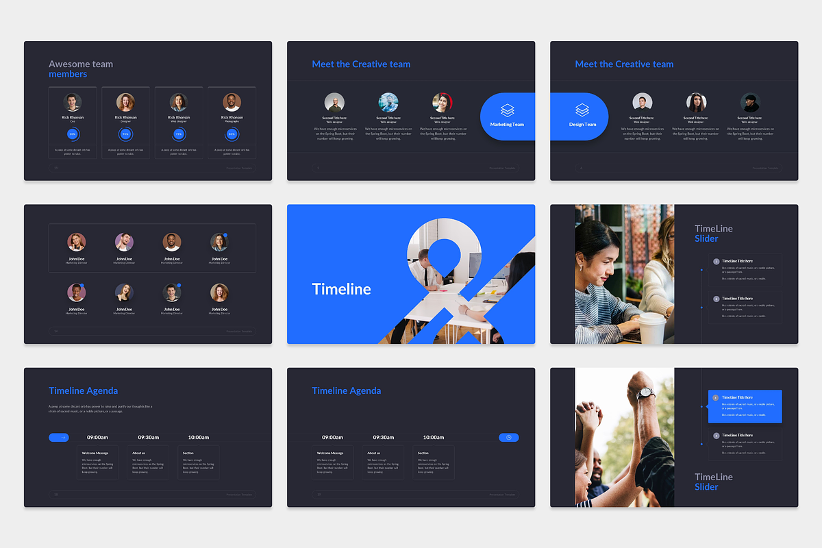 InfinityKit Powerpoint Template, a Presentation Template by TemplateZuu