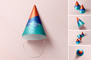 Birthday Hat Mockup, a Product Mockup by PixelVoyager (Thumbnail 1 of 7)