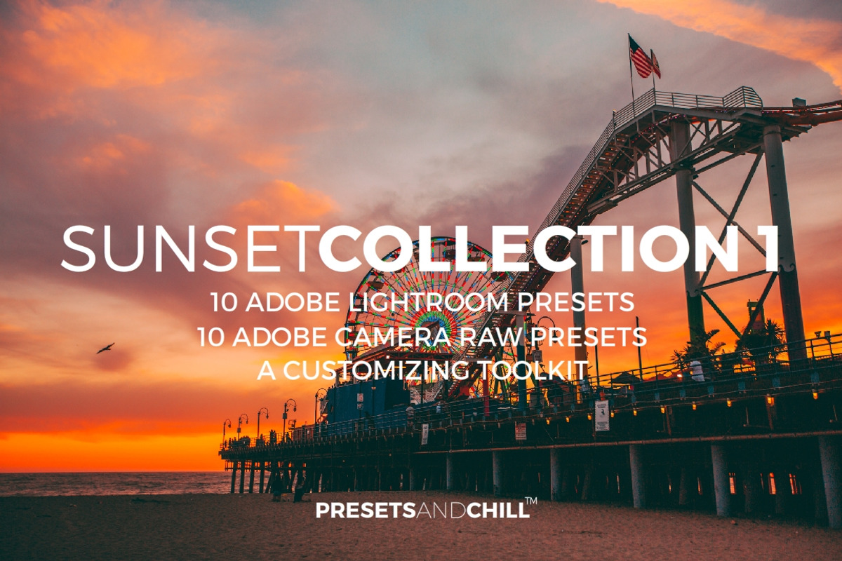 SUNSET COLLECTION 1 - Bundle, a Plug-in Add-On by PRESETS and CHILL (Photo 1 of 5)