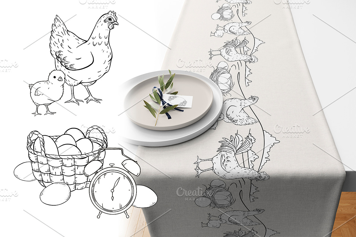 Rise and Shine vector Farm Clipart, an Animal Illustration by Eves_Aquadreams (Photo 14 of 15)