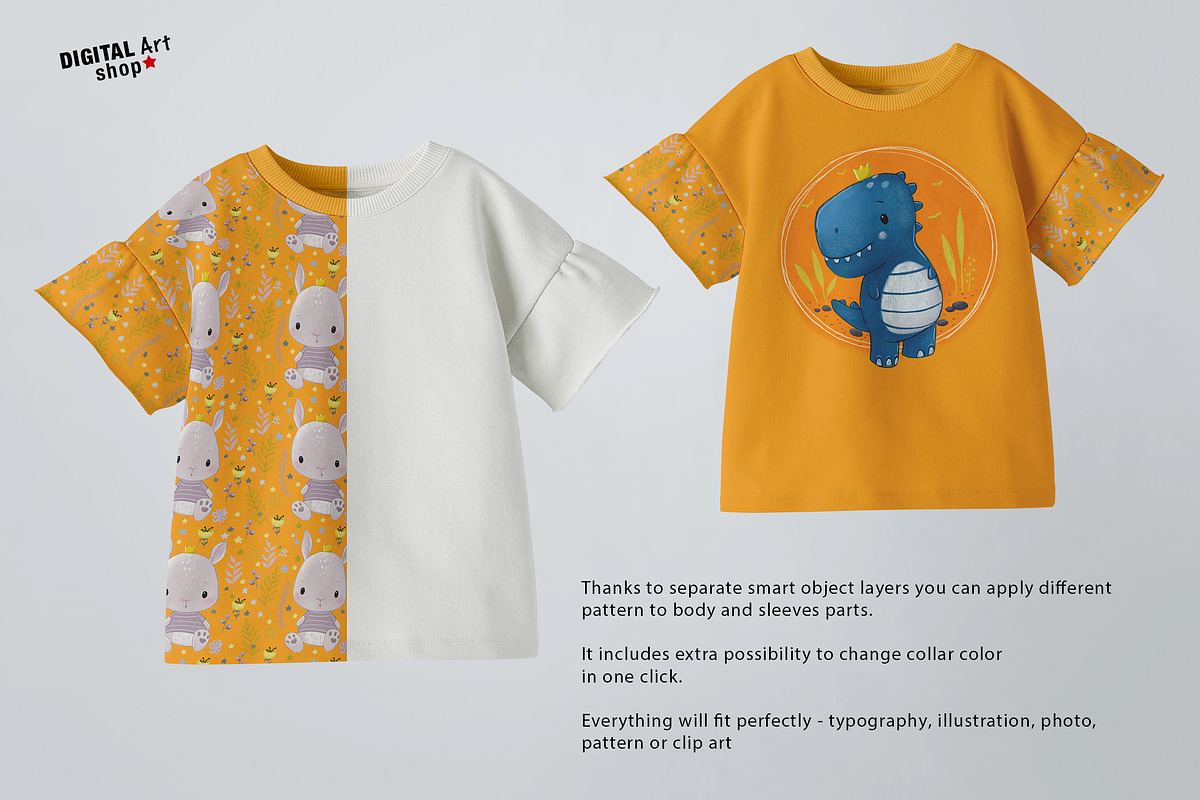 Baby T-shirt Mock Up, a Shirt Mockup by Mockup Up! (Photo 2 of 5)