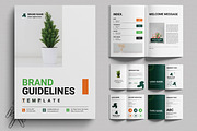 Modern Brand Guidelines Template, a Brochure Template by MightyDesign (Thumbnail 1 of 7)