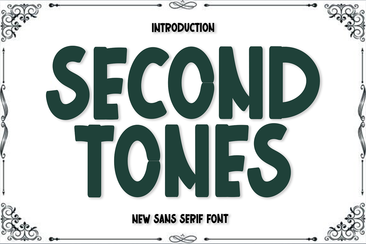 Second Tones, a Script Font by FreshTypeINK (Photo 1 of 8)
