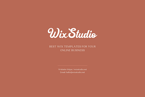 WIX Website Template Passat