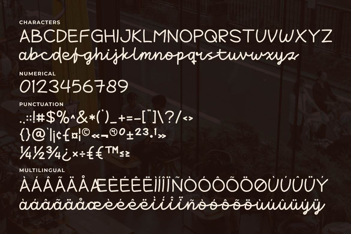 Feel Dillema – Vacation Font Duo, a Sans Serif Font by Artiveko (Photo 5 of 6)