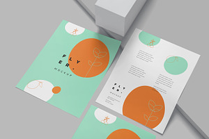 US Letter Size Flyer Mockups