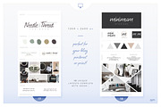 Brand Boards / Style Tiles VOL 2, a Templates & Theme by AM Studio (Thumbnail 8 of 11)