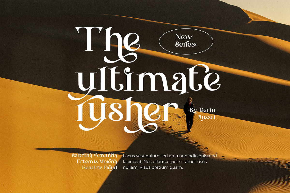 Attilla Sándora, a Handwritten Font by Eztudio (Photo 3 of 15)