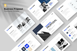 Business Proposal Presentation, a Presentation Template by Fit-tee