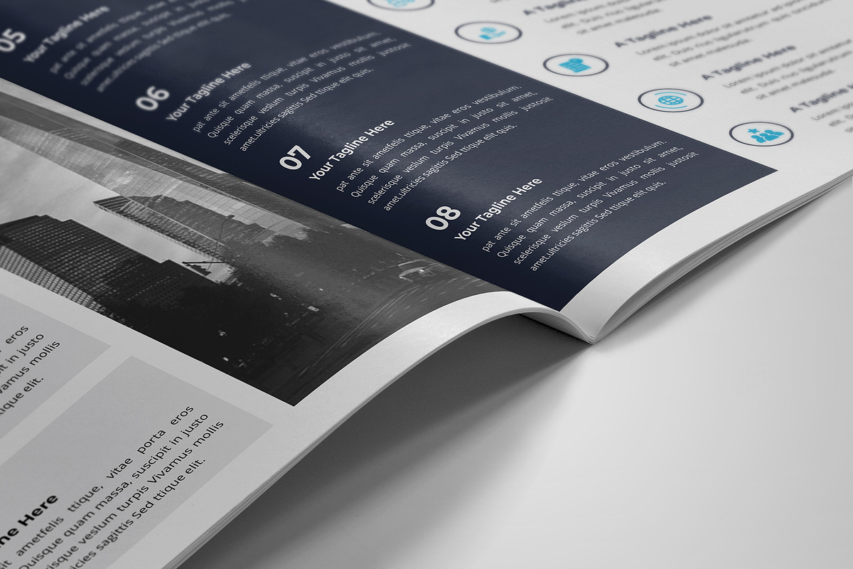Company Profile Template v3, a Brochure Template by SamiSimply7 (Photo 5 of 8)