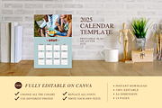 2025 CALENDAR CANVA TEMPLATE, a Stationery Template by The Little Lily Studio (Thumbnail 5 of 5)