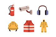 Safety signs, security icons set, an Object Illustration by Good Studio (Thumbnail 3 of 4)