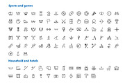 512 Thin Line Icons, an Outline Icon by Okodesign Market (Thumbnail 5 of 5)