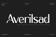Averilsad, a Sans Serif Font by Haksen (Thumbnail 1 of 10)