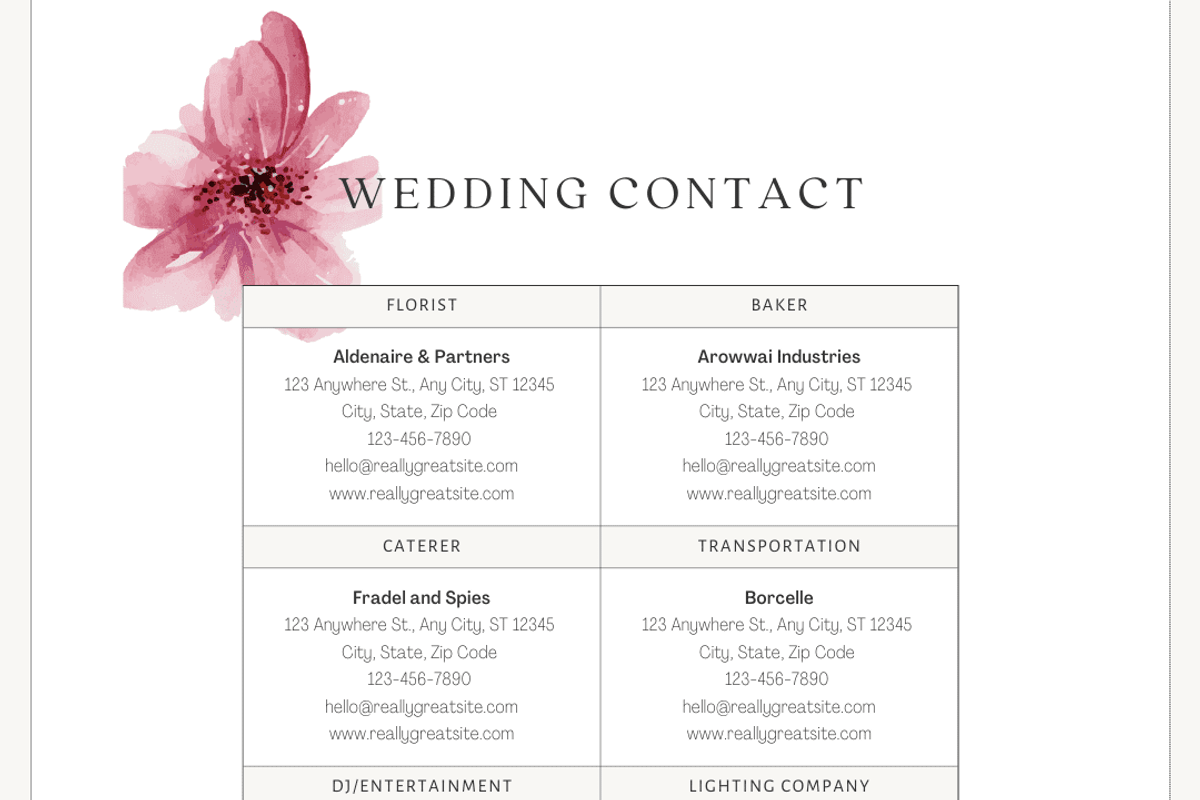 PLR/MRR Wedding Planner 02, a Marketing Template by Brand Your Biz Co. (Photo 8 of 10)