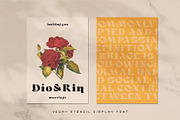 VEQAY Typeface, a Serif Font by alit design (Thumbnail 5 of 15)