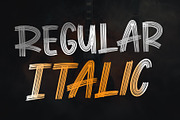 Rock Hustle - Brush Font, a Handwritten Font by Letterara (Thumbnail 8 of 11)