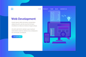 Landing Page Web Development