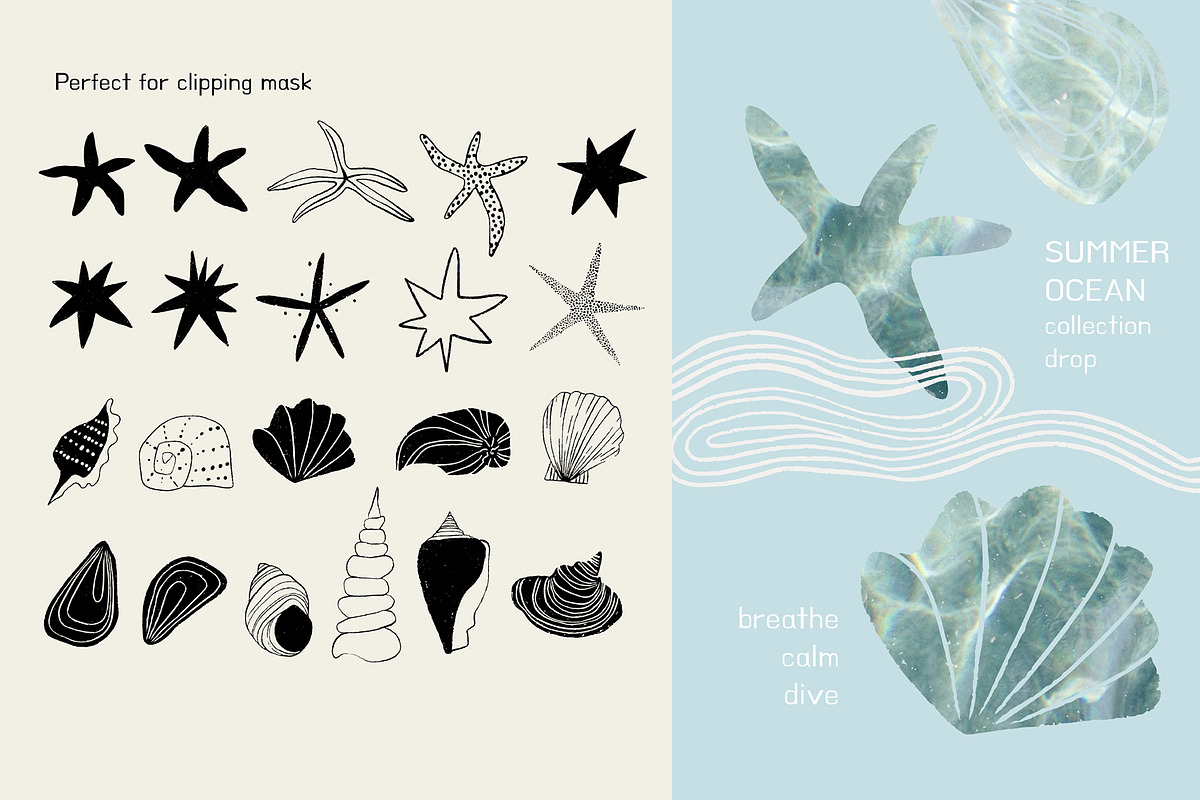 Deep Water - shapes and lines, a Seasonal Illustration by Annakniaz (Photo 4 of 16)