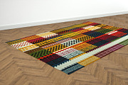 4 Colorful Rugs, a Furniture 3D Model by 3DTreatment (Thumbnail 4 of 10)