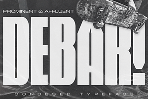 Debar - Display Font
